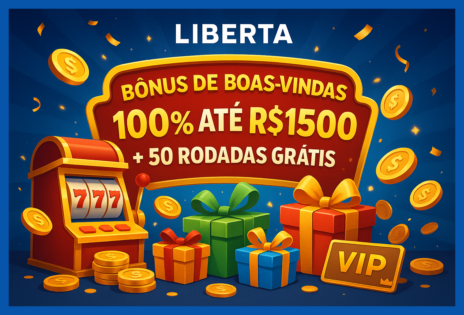 O bônus promocional LIBERTA é uma ótima maneira de começar sua aventura