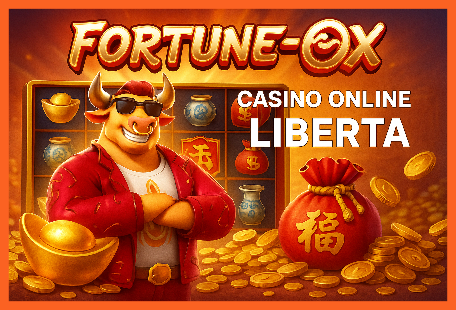 Fortune Ox no LIBERTA - Aposte Agora e Reivindique Seus Ganhos