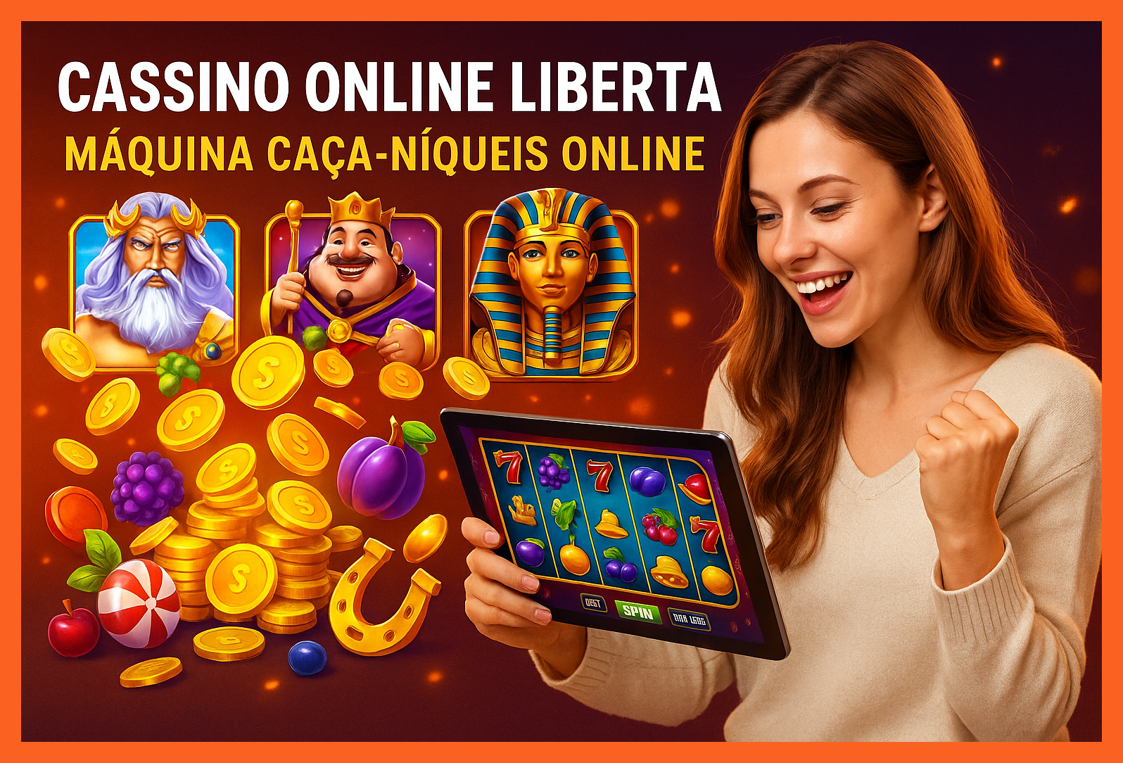 Explore o mundo das slot machines no LIBERTA Casino